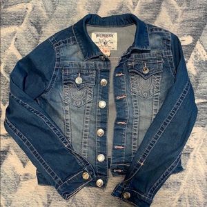 Girls True Religion denim jacket